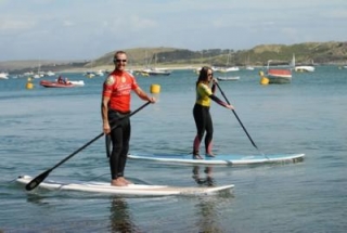  Paddling duo 